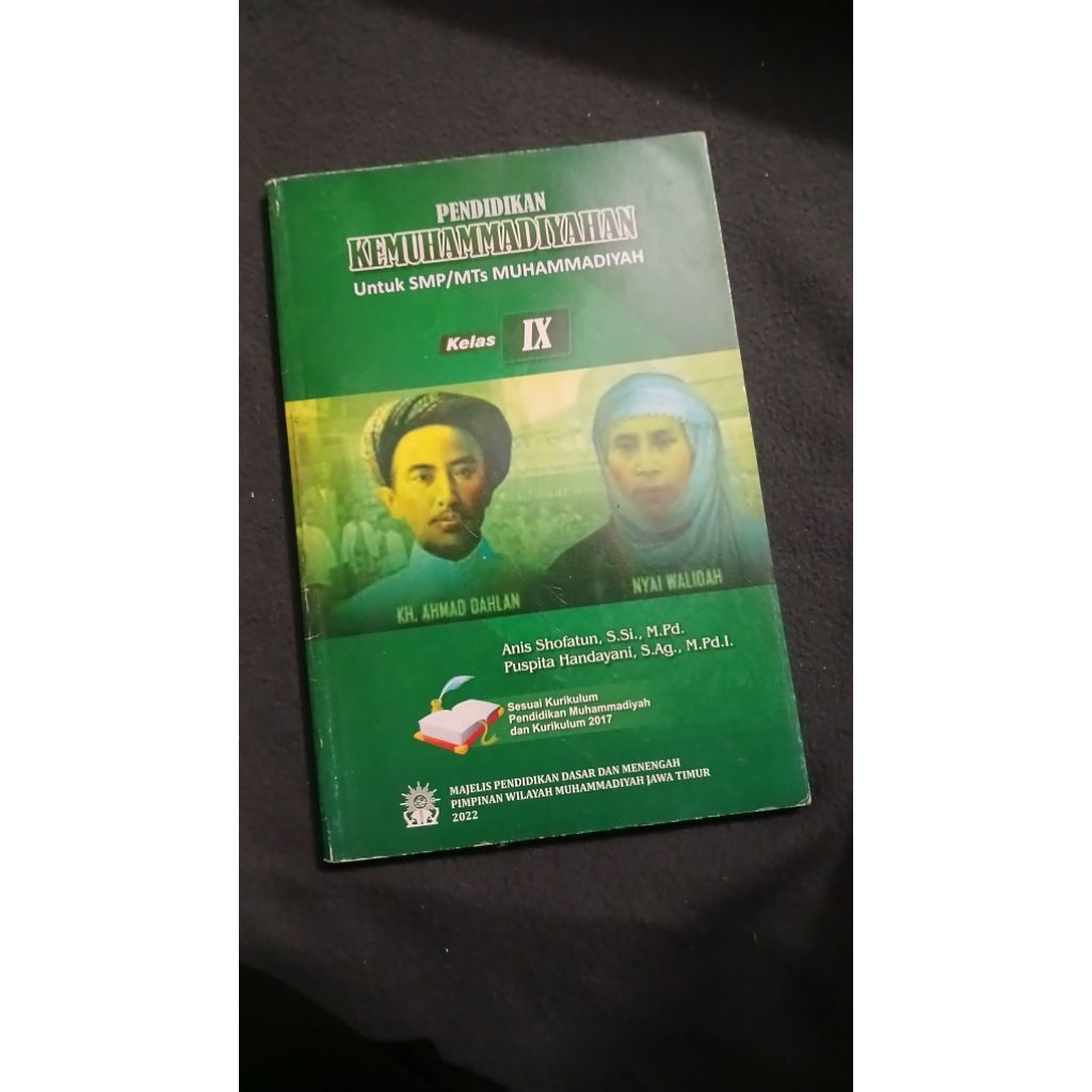 Pendidikan kemuhammadiyahan untuk smp mts muhammadiyah kelas IX