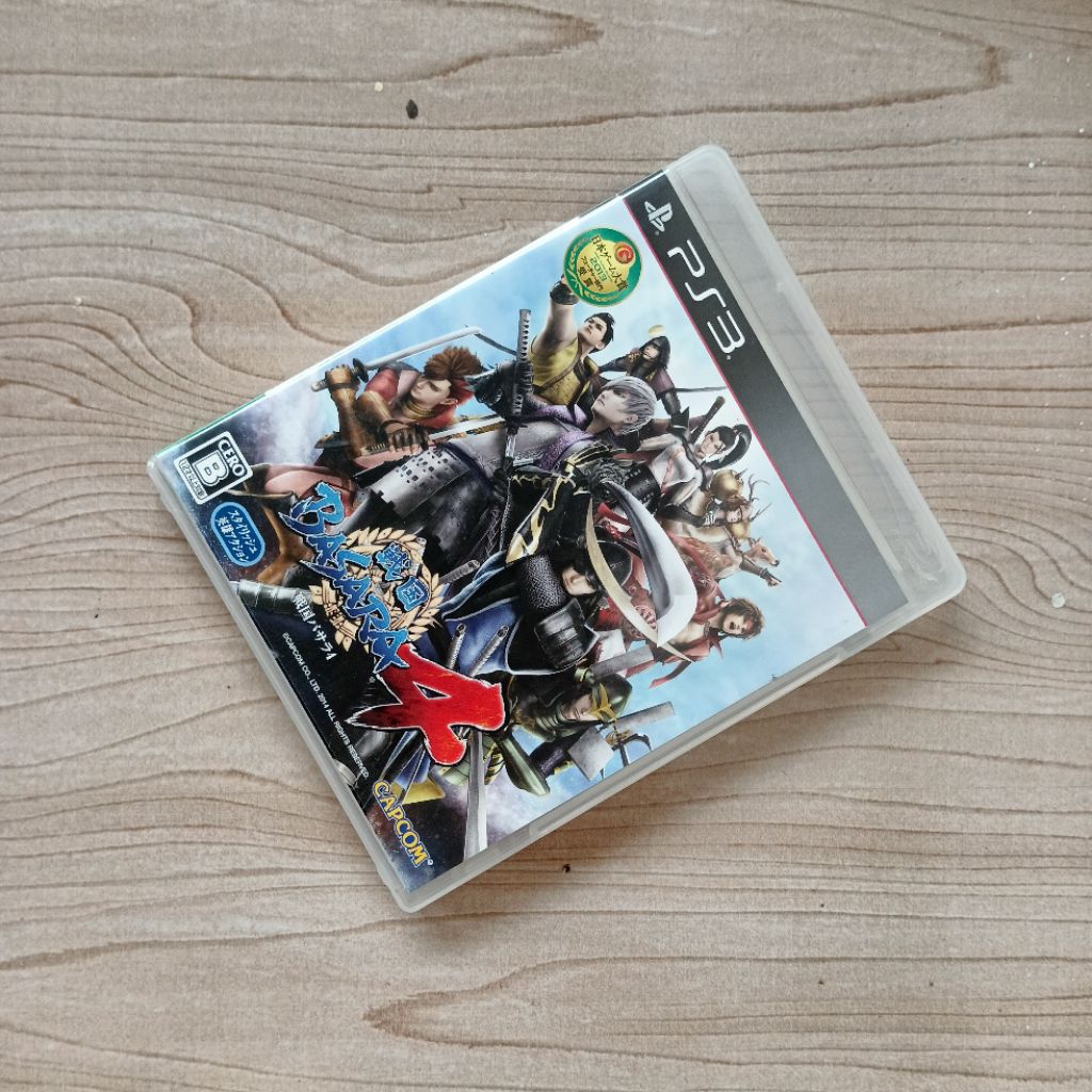 PS3 BD Kaset SENGOKU BASARA 4 Original