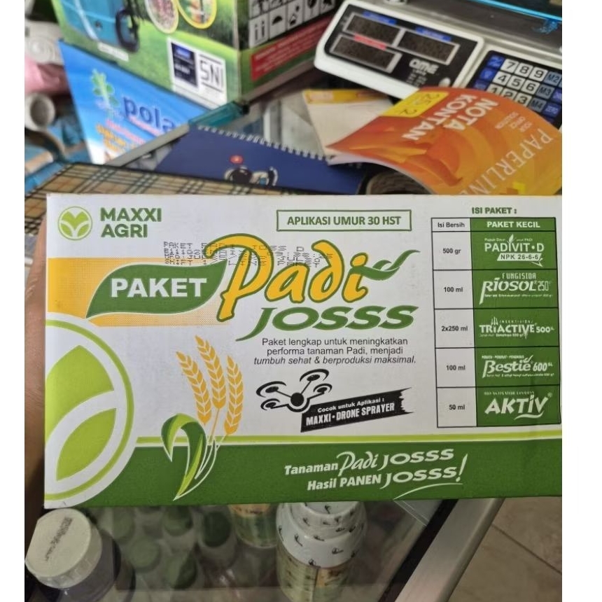 PAKET PADI JOSS HIJAU MAXXI AGRI