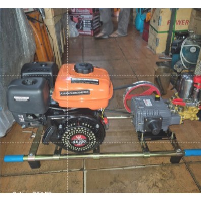 mesin doorsmeer komplit selang 50M mesin 8hp, sprayer 30