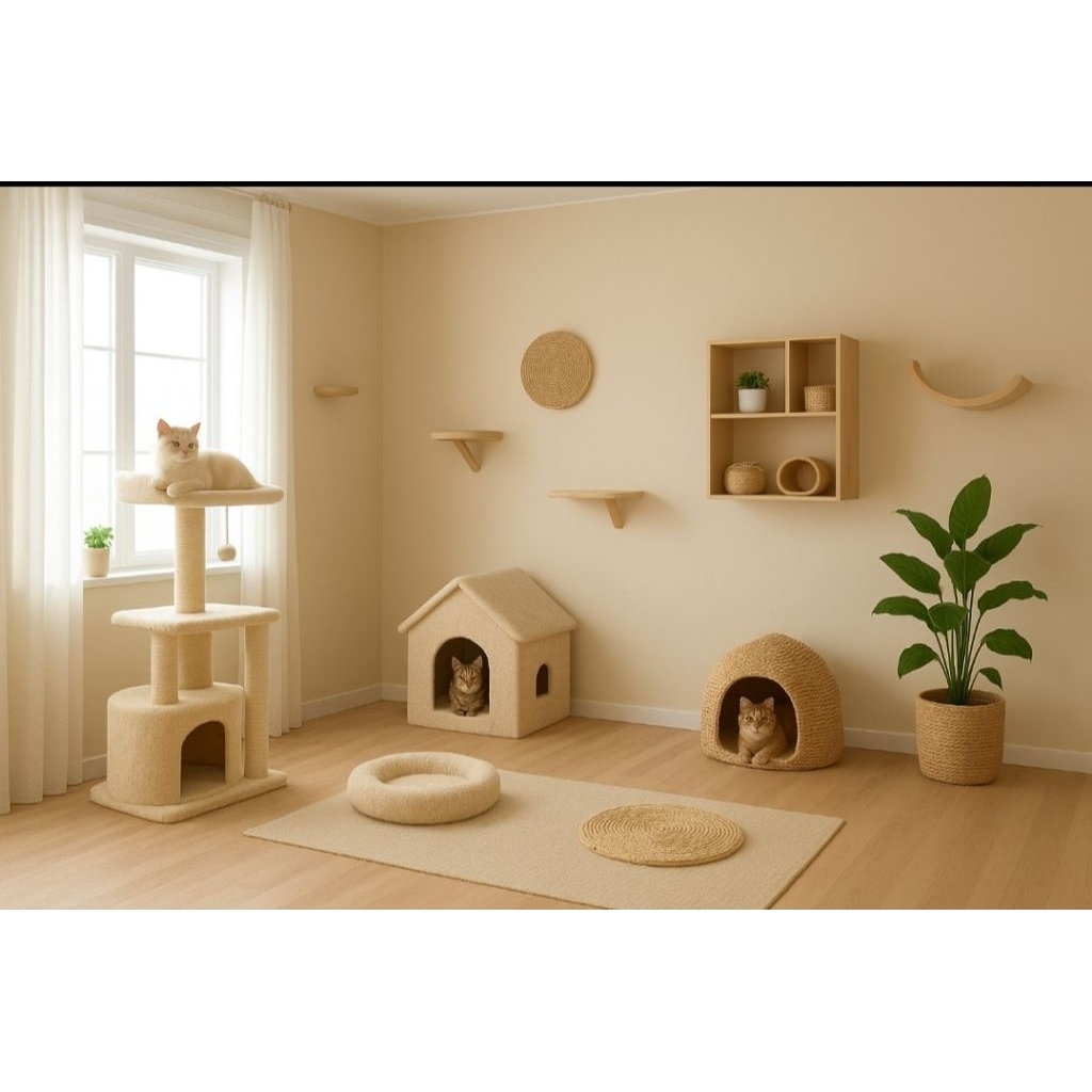 Dekorasi kamar kucing, Dekorasi kamar hewan peliharaan