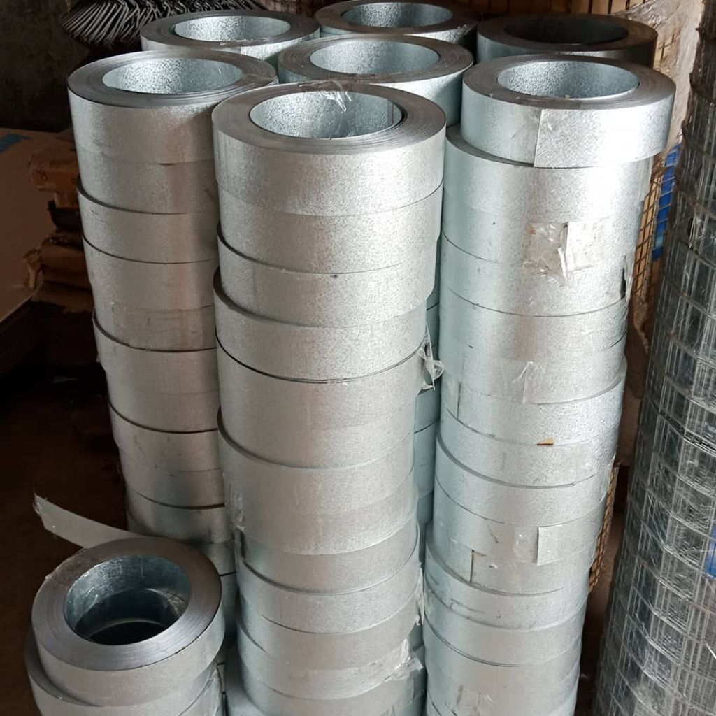 Jual Plat Strip Bahan Galvalum Tebal 0.25mm x 5cm x 40m Surabaya