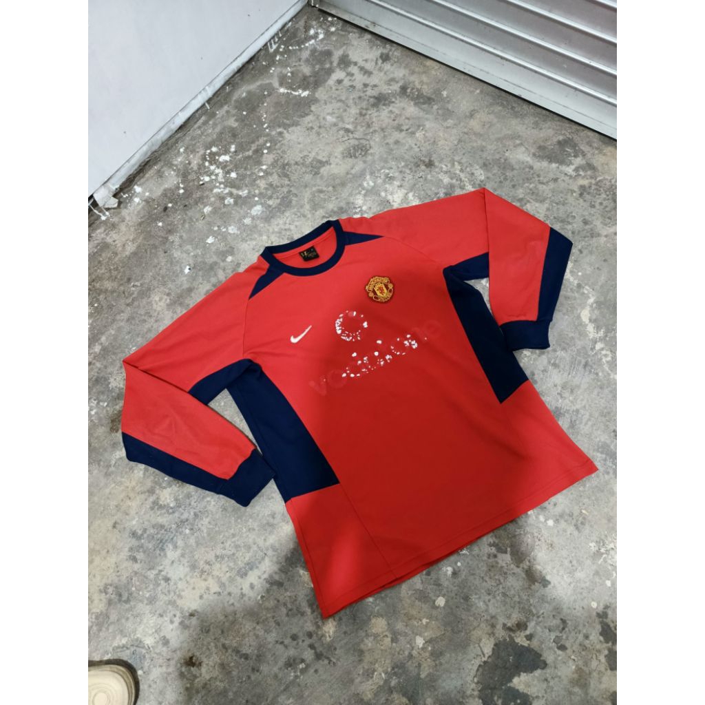 baju vintage manchester united + kalcer