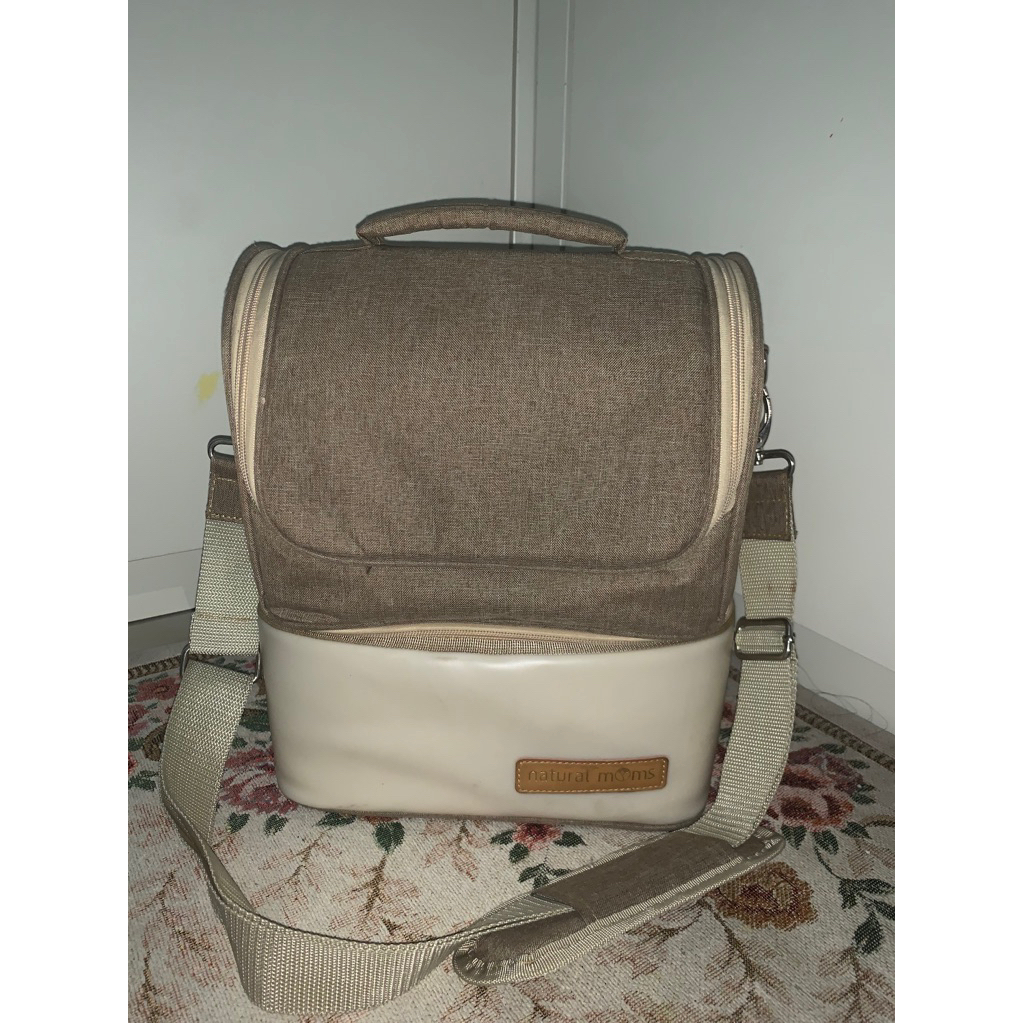 cooler bag natural moms jlo preloved
