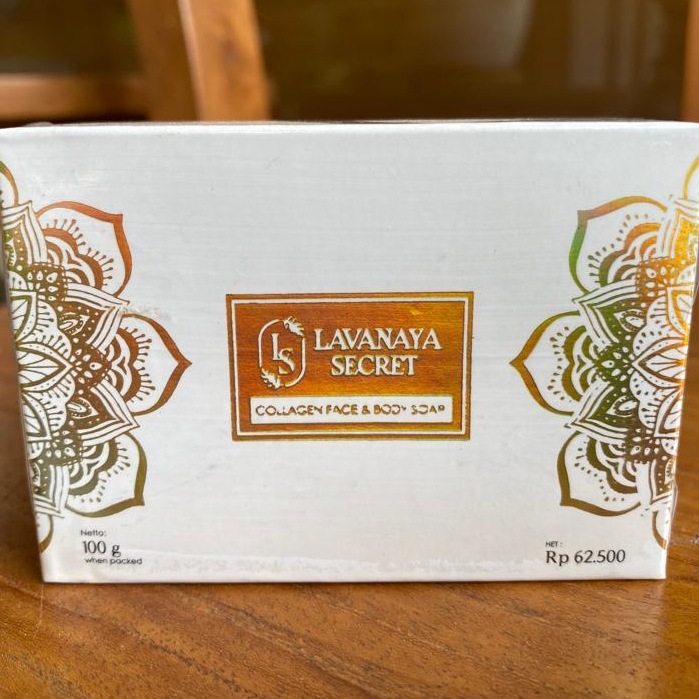 Sabun Colagen LVN Original BPOM Untuk Kulit Cerah varian collagen 100g