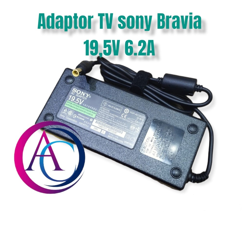 Sony Bravia LED TV Adaptor 19.5V 6.2A Original