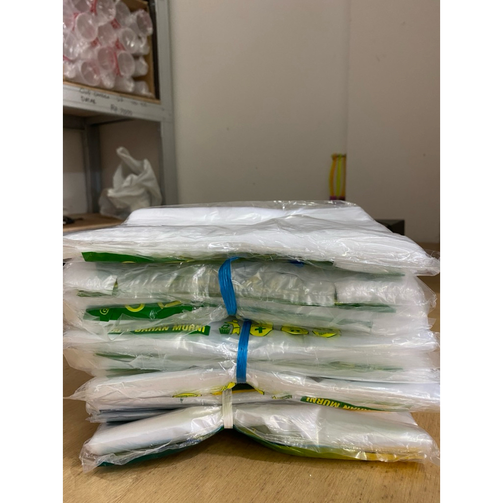 Kantong Plastik Bening Uk 24