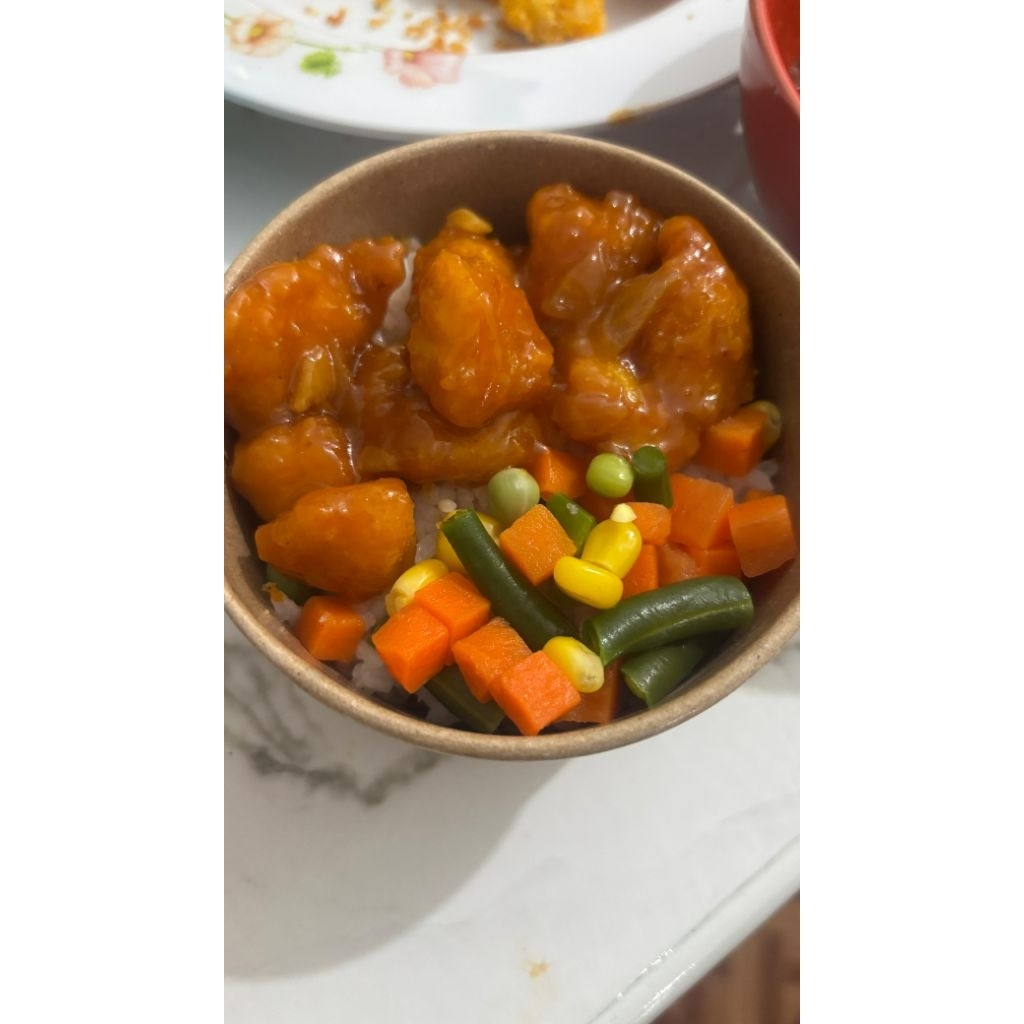 Rice Bowl Chicken Popcorn