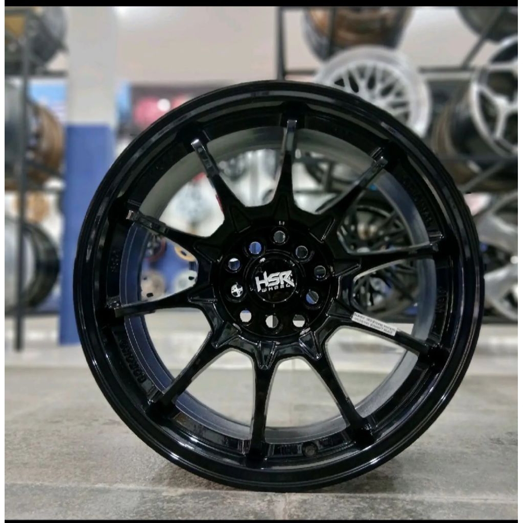 VelgRacing Supersale Type Srd R17 Pcd 4x100 4x114 Radiantblack