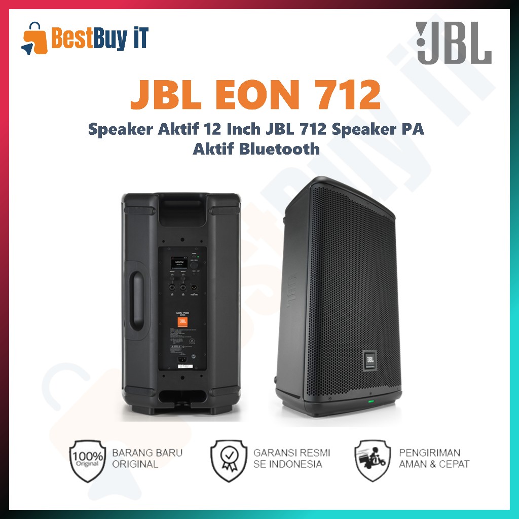 Speaker Aktif 12 inch JBL EON 712 Speaker PA Aktif Bluetooth