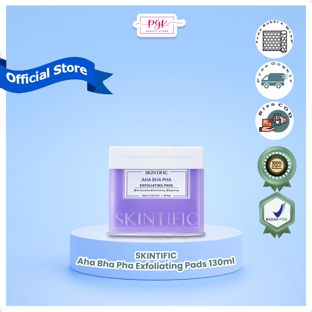 SKINTIFIC Aha Bha Pha Exfoliating Pads