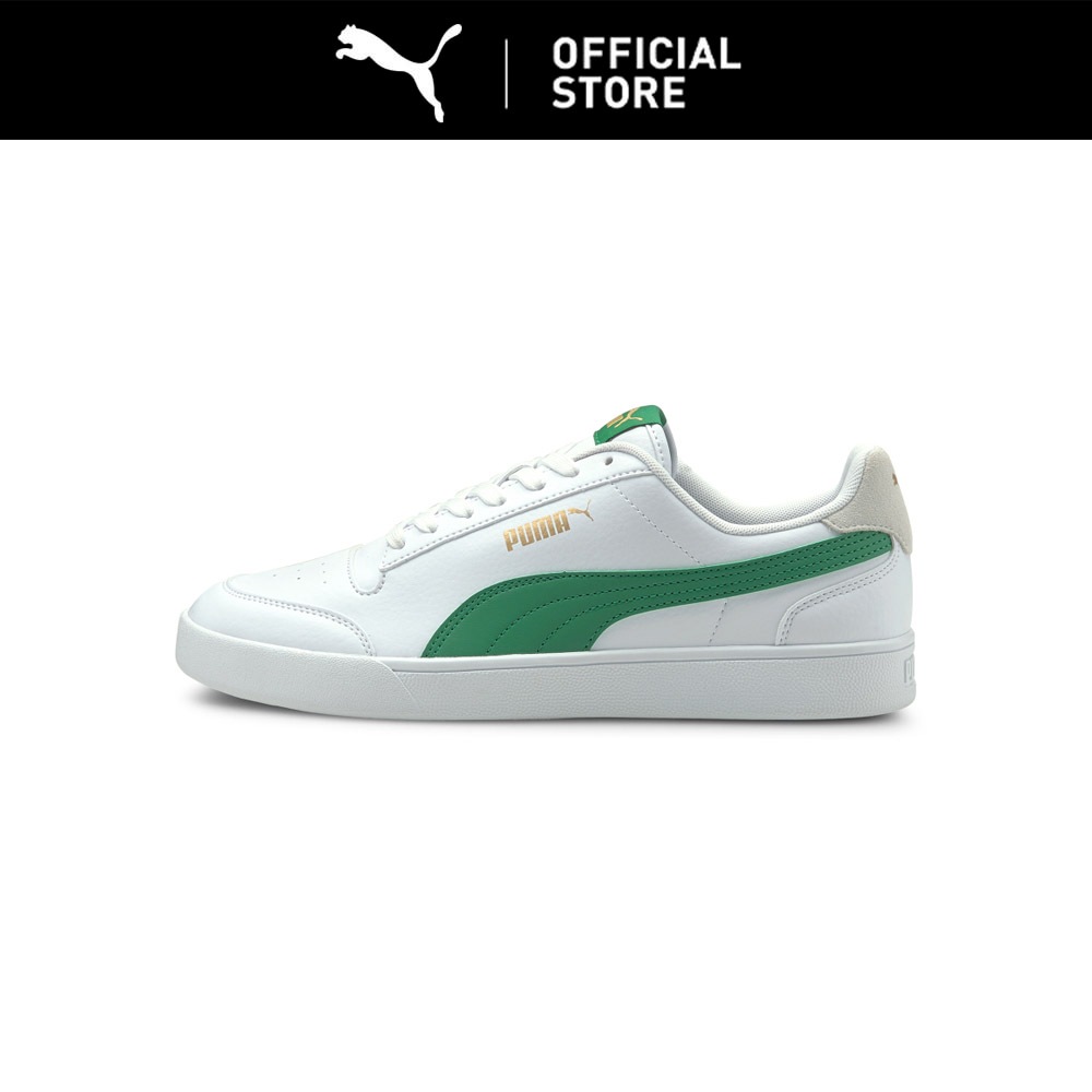PUMA Shuffle Sneakers Puma White-Amazon Green-Ivory Glow-Puma Team Gold