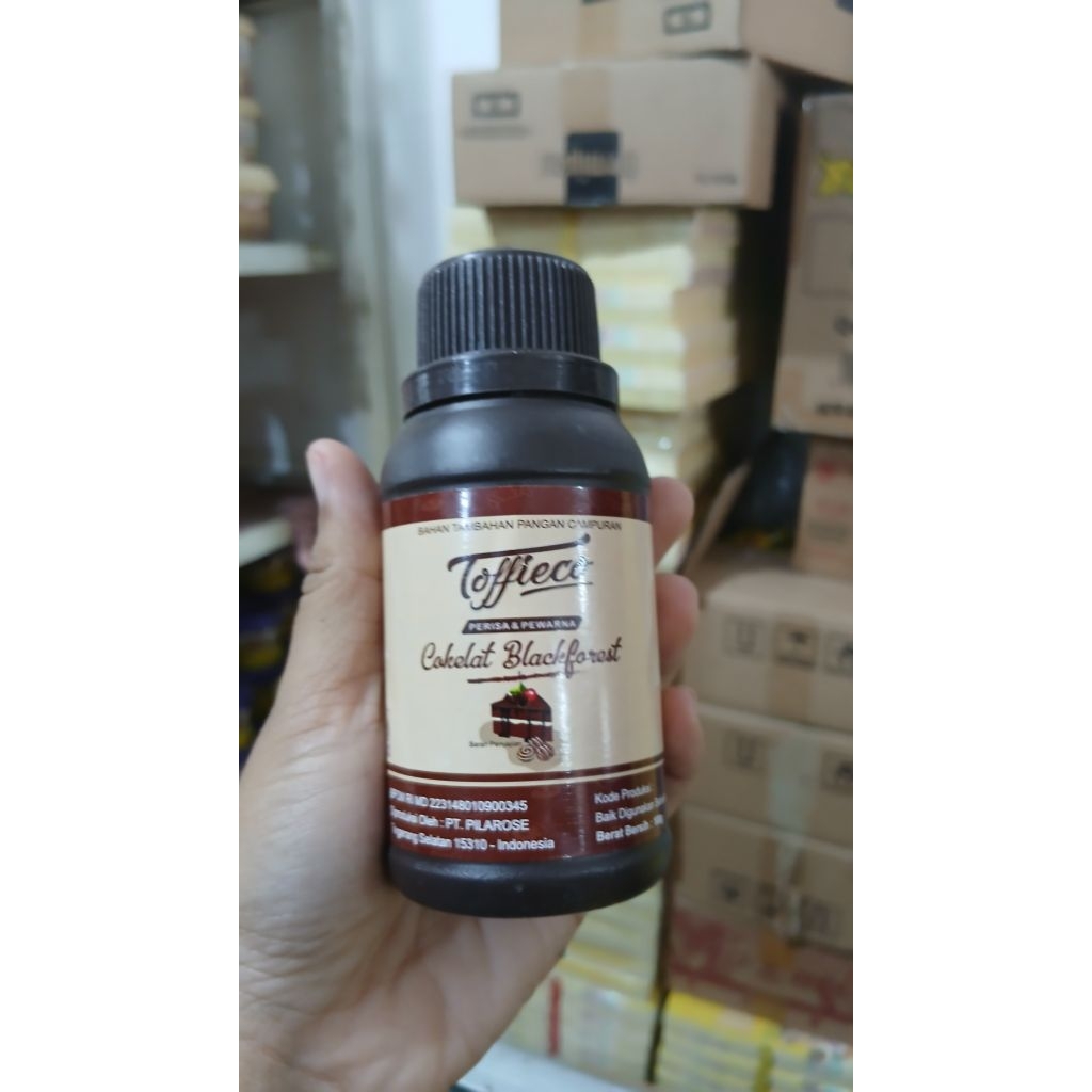Toffieco Coklat Pasta / Coklat Black Forest 100g