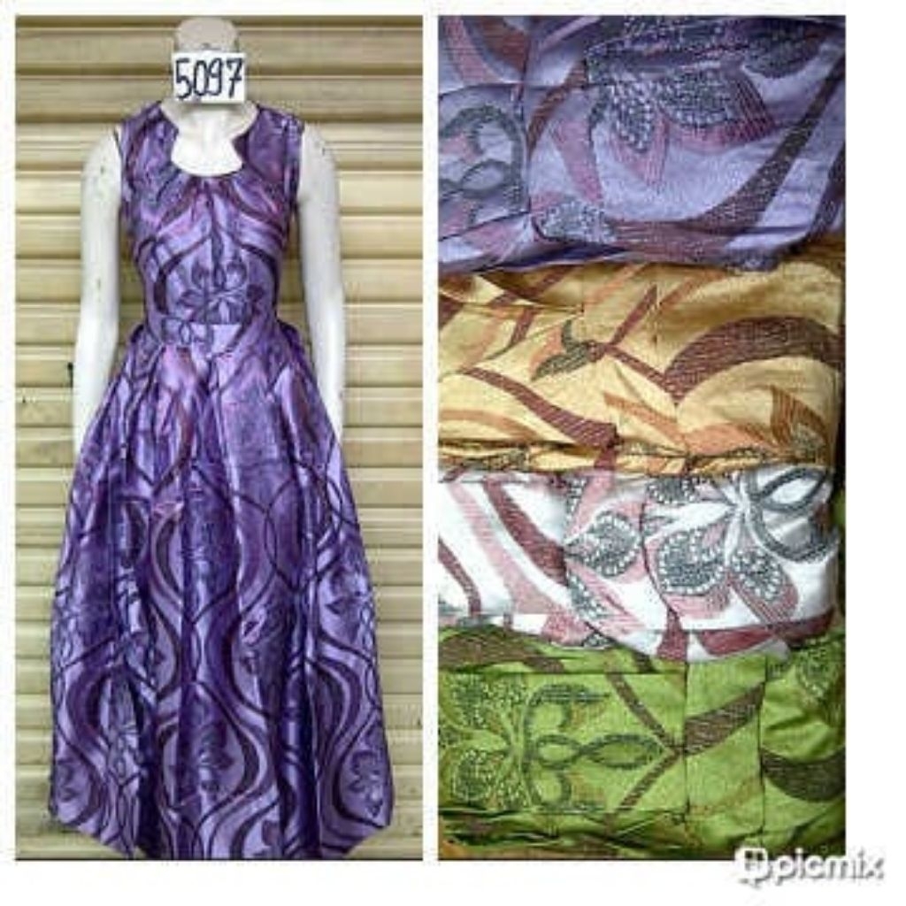 (KODE 5097) Dress Jodha / Dress Kondangan / Dress Hordeng