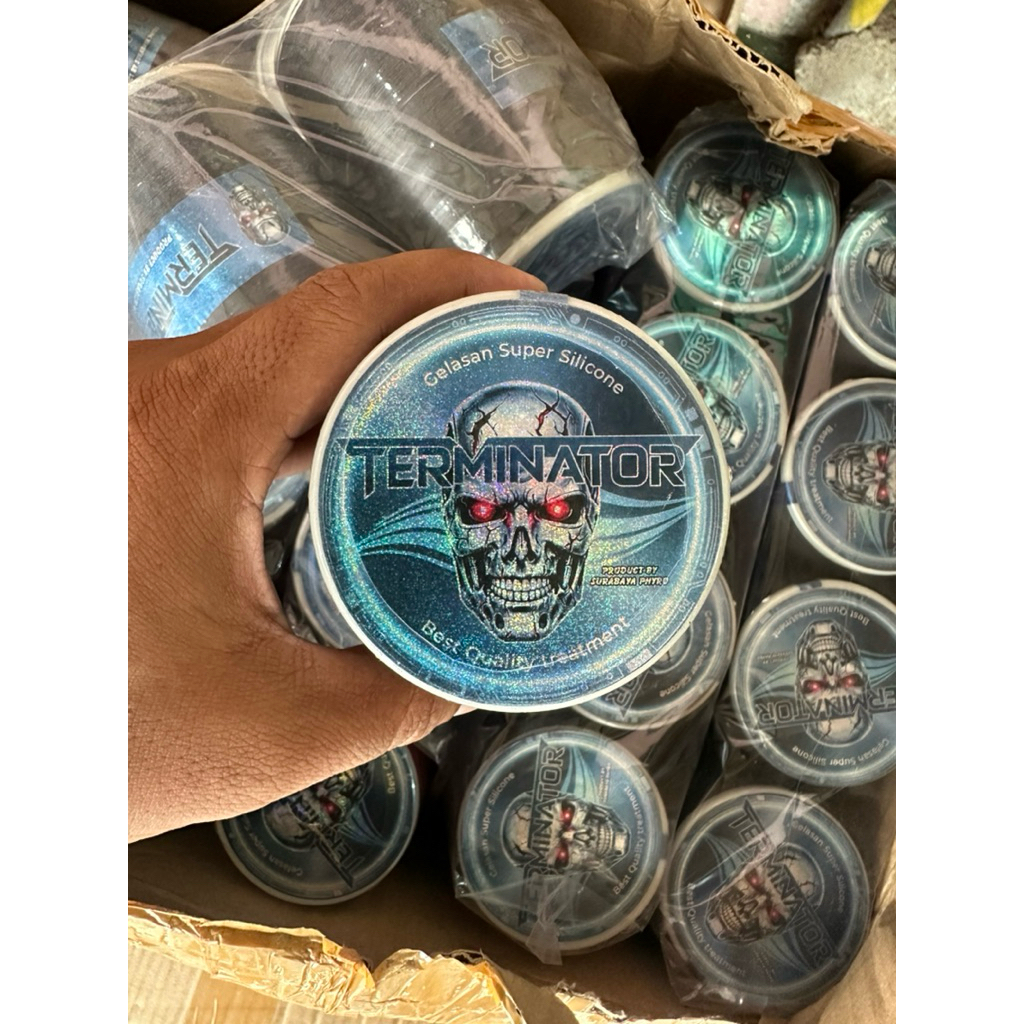 Gelasan Terminator Matot Putih Ori 6000 Yard 022 Sasap Padi