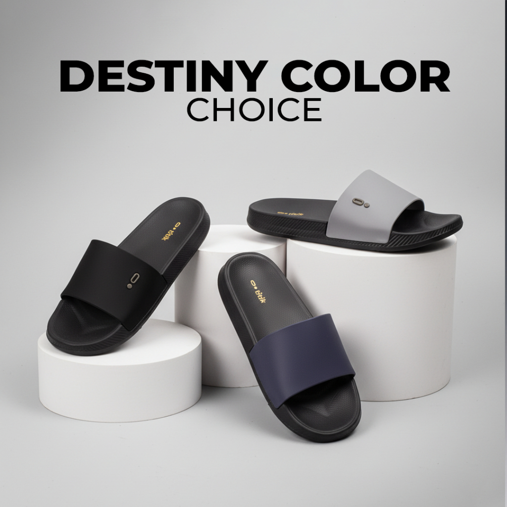 Titik - Sandal Selop Pria Anti Air dan Empuk Sendal Pria Material EVA Tanpa Lem Sandal Laki-laki Mod