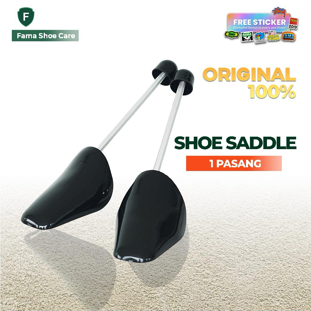 FAMA-Shoe Saddle 1pasang-Shoe Tree-Penyangga Sepatu-Fama Shoe Cleaner-Fama Shoes Cleaner