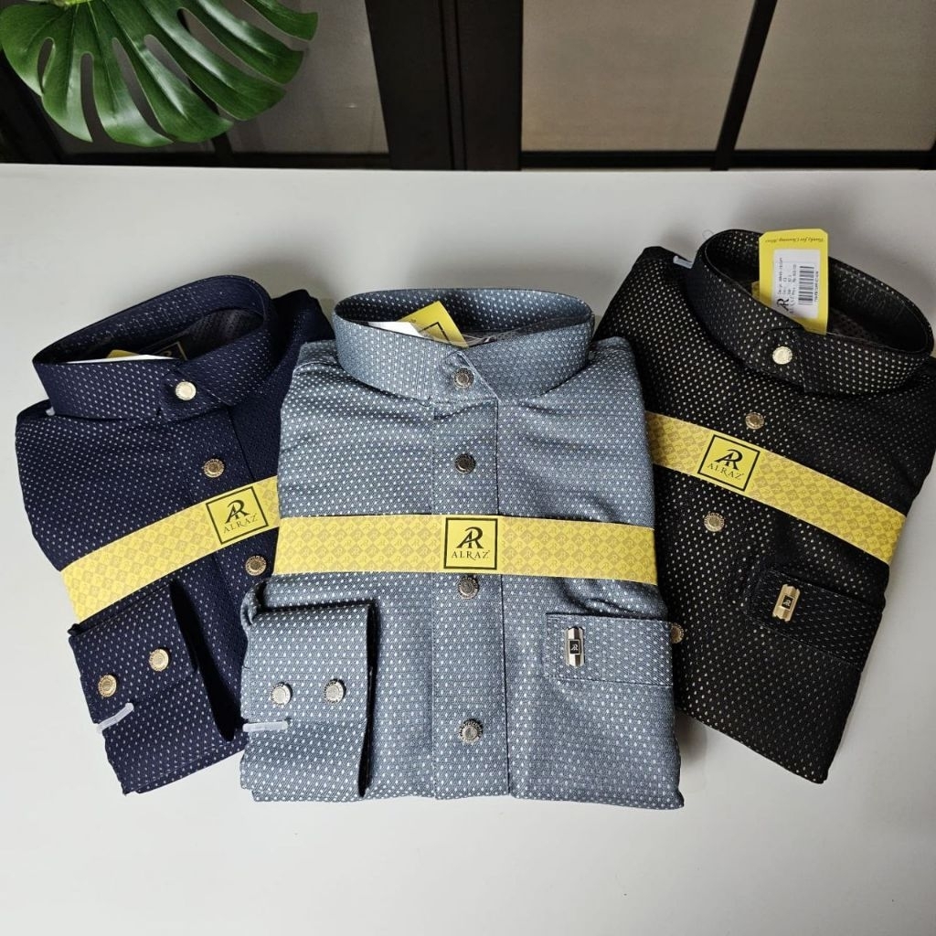 Alraz Gamis Jubah Woll Bintik Asman