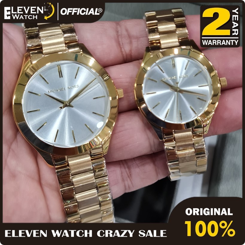 [Promo] Jam Tangan Couple MK Slim Runway MK3178 , MK3179 , MK3198 , MK3221 , MK3379 , MK3435 , MK345