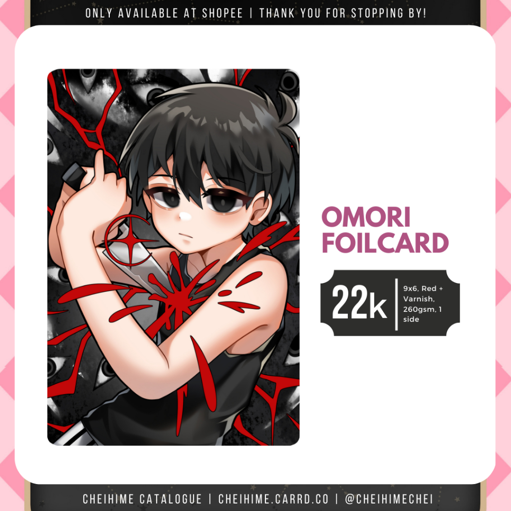 OMORI Foilcard