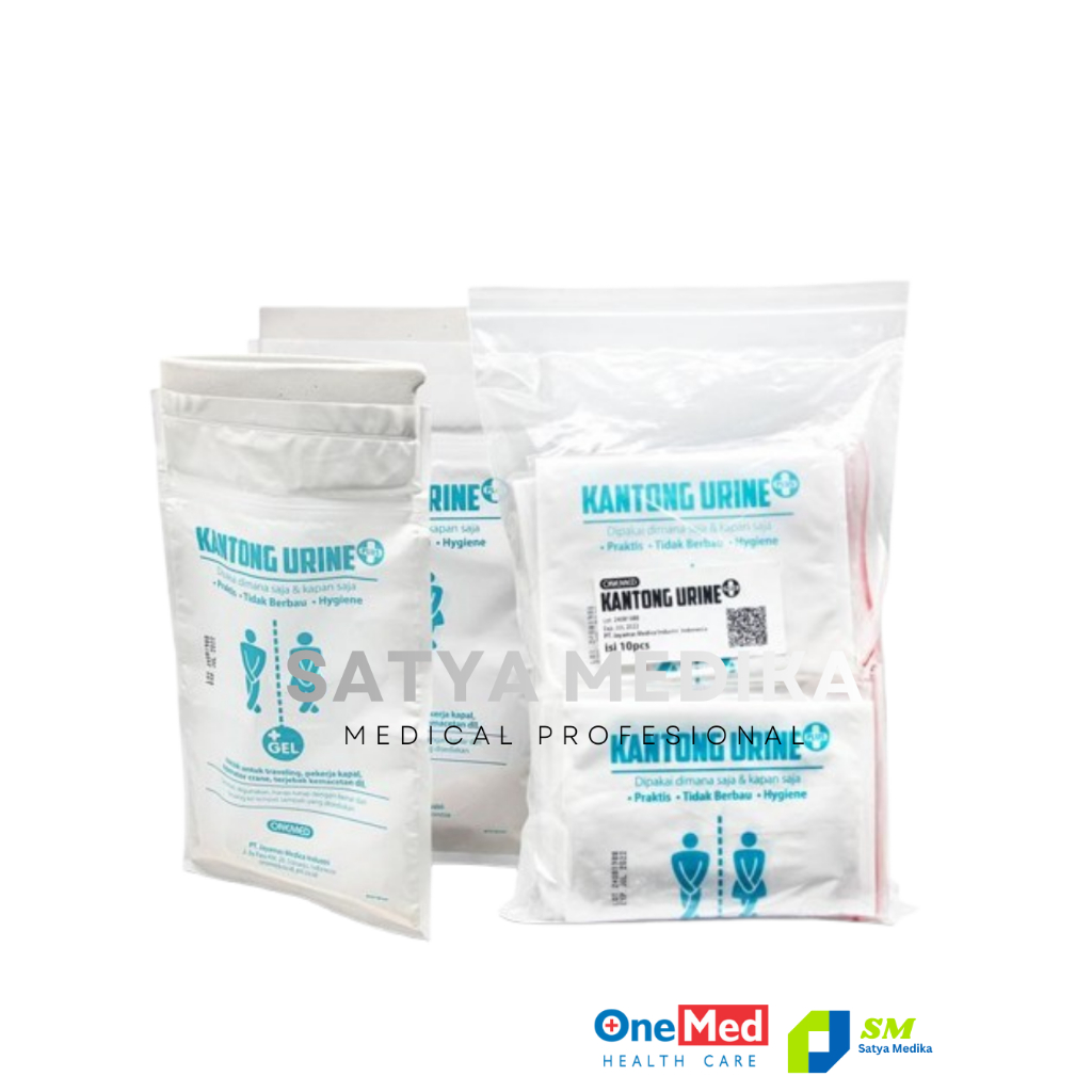 ONEMED - Kantong Urine Gel | Urine Bag Plus Gel / Urine Bag