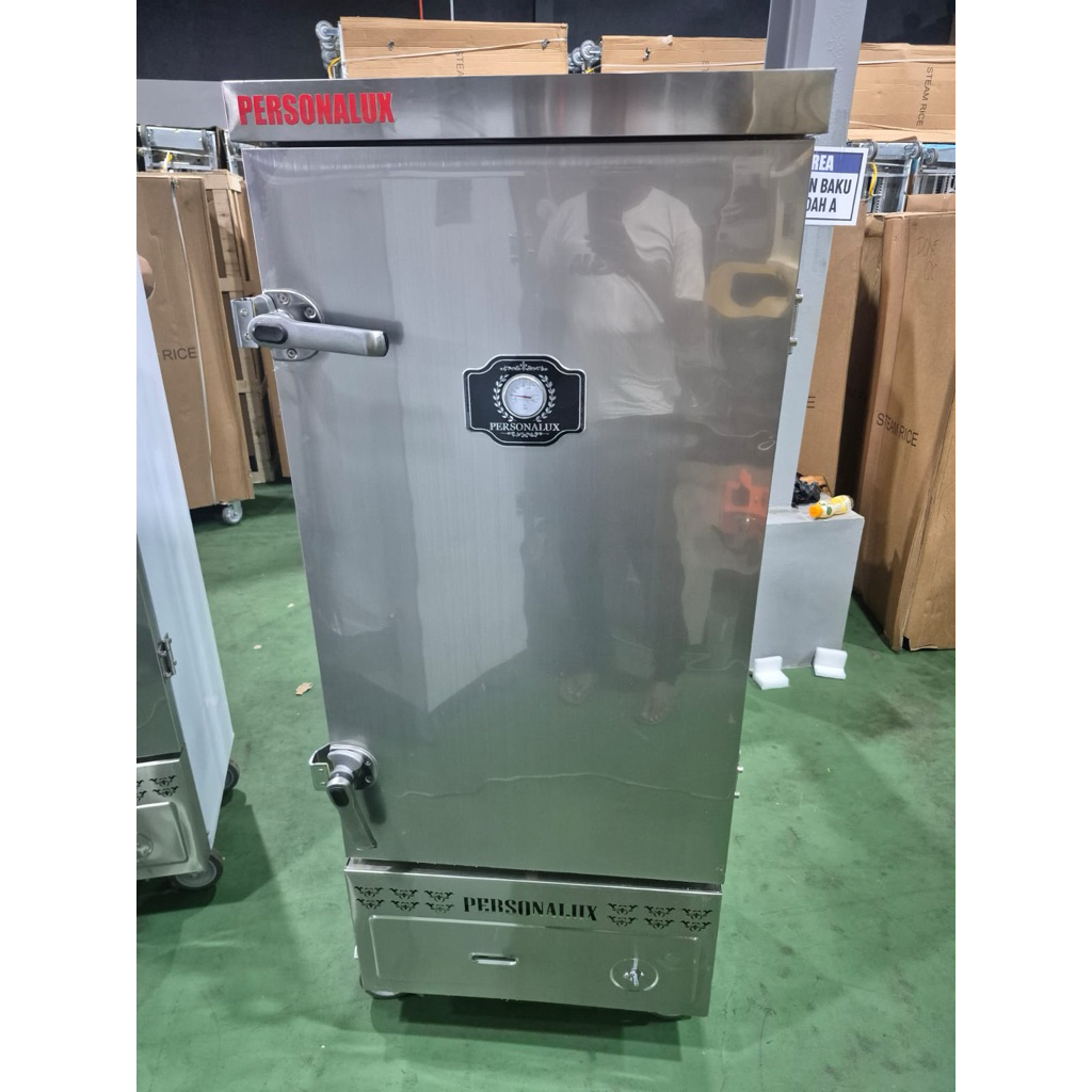 Gas Rice Steamer 12 Tray personalux / GAS RICE COOKER RICE STEAMER Non Brand