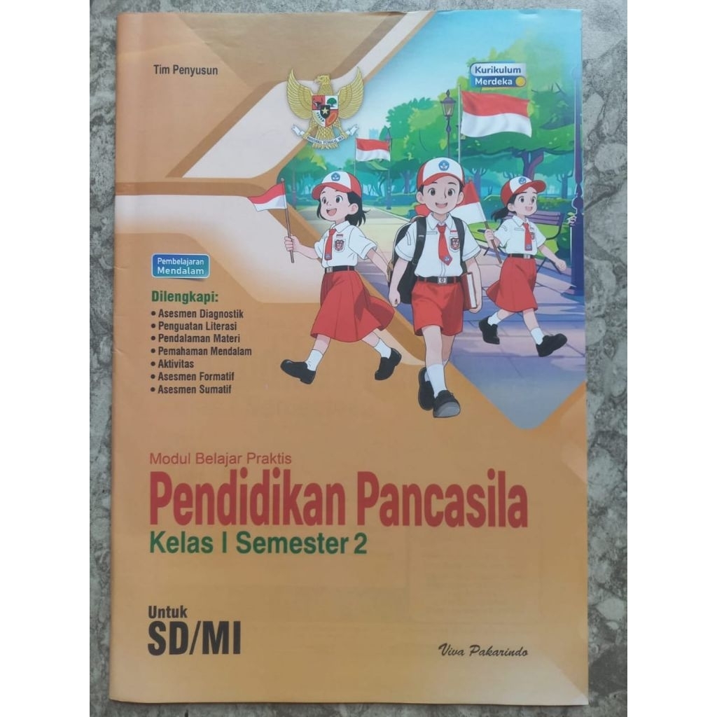 LKS LOGIKA VIVA PAKARINDO KELAS 1 SD SEMESTER 2 TA 2025-2026 KURIKULUM MERDEKA
