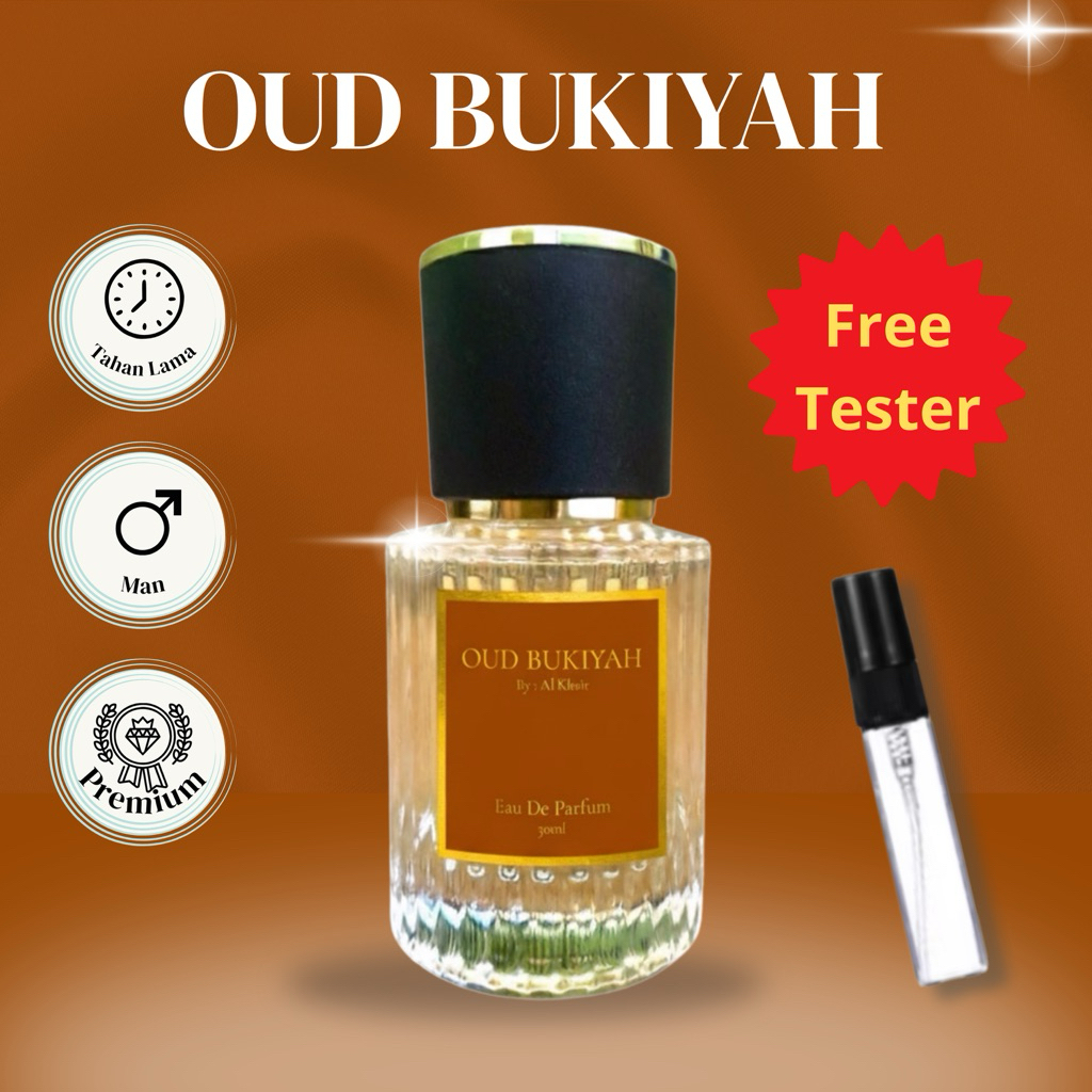 Oud Bukiyah Parfum Arab Pria Wanita Tahan Lama - OUD BUKIYAH Original