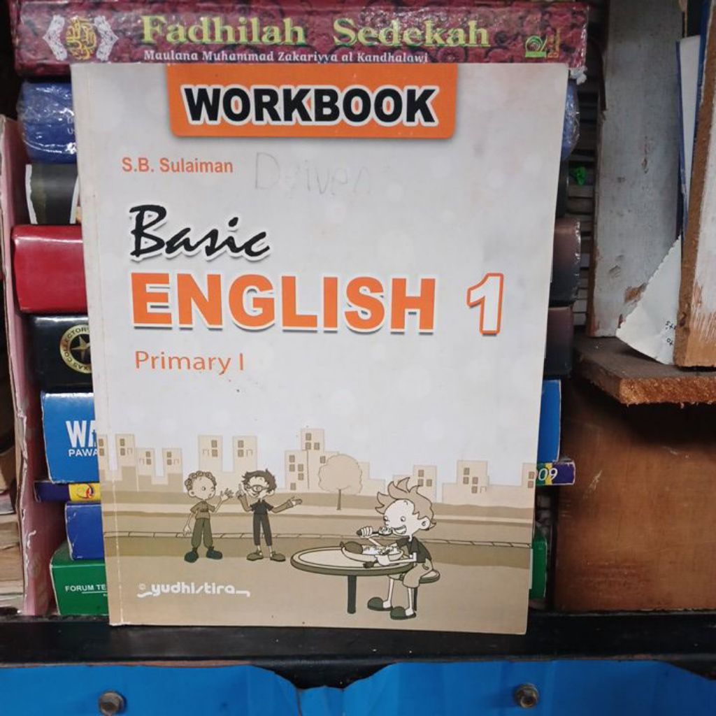 BUKU BEKAS ORIGINAL BASIC ENGLISH PRIMARY 1 WORKBOOK