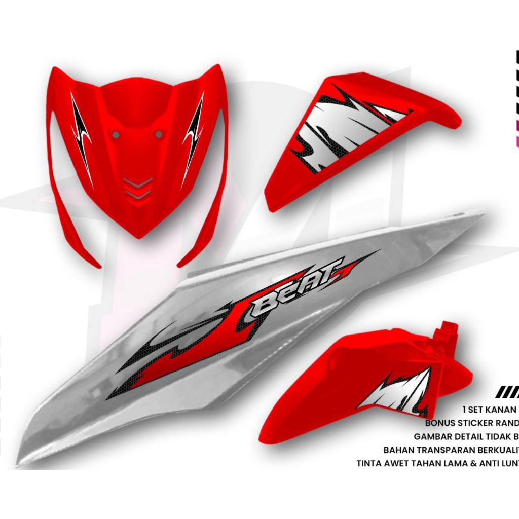 Striping beat fi 2013 transparan