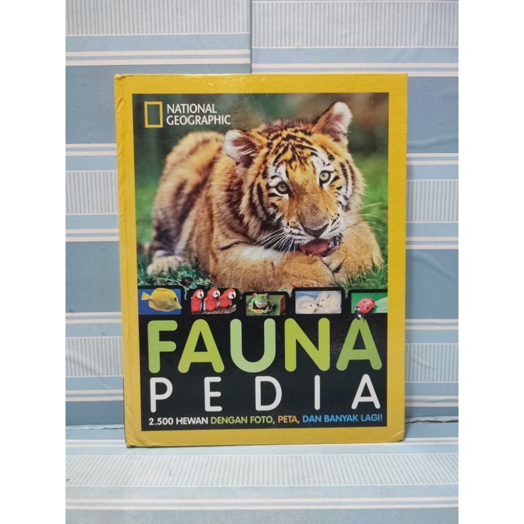 Buku national geographic fauna pedia