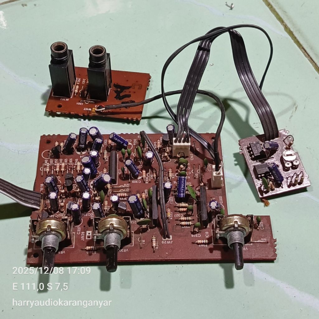 kit module pre-amp MIC ECHO ori lepasan belum ditest