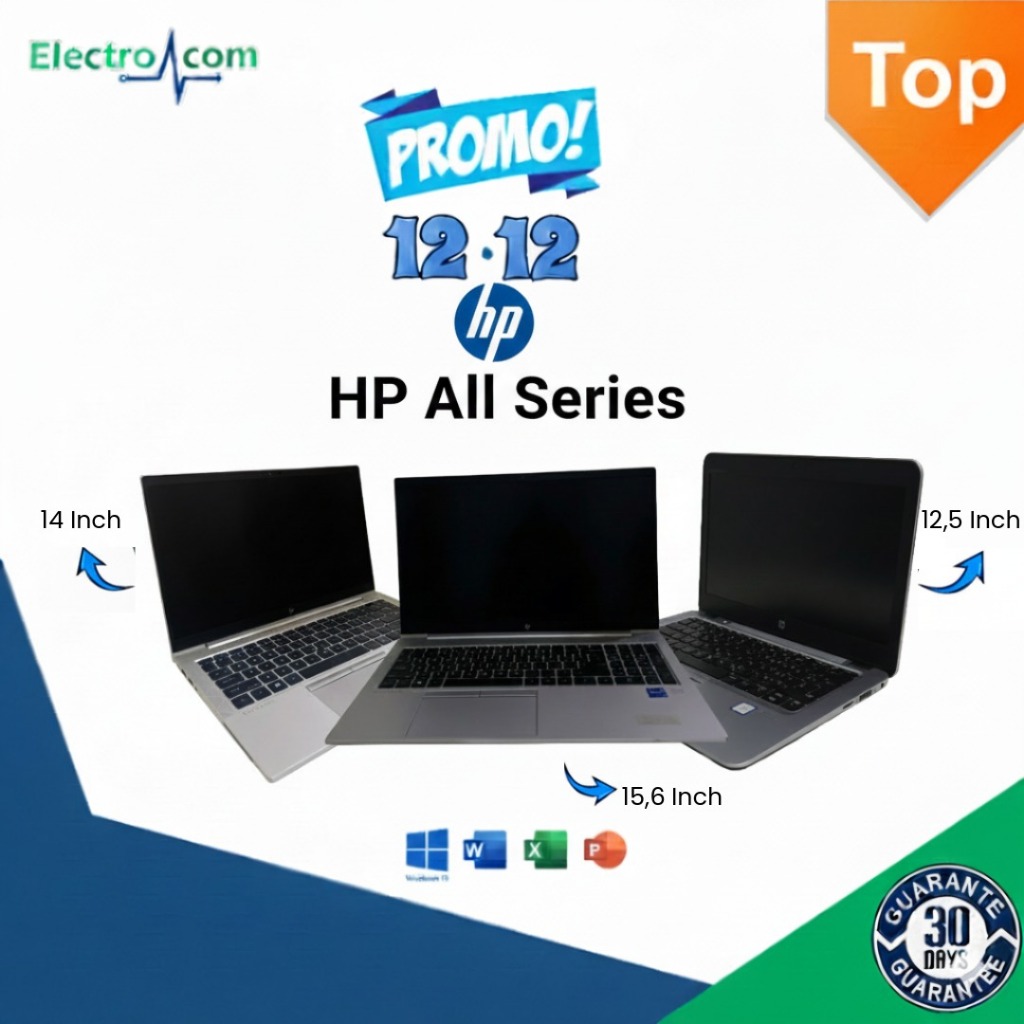 Laptop HP Elitebook Core i5 / i7 / 840 850 820 Original / Second / Berkualitas / Bergaransi