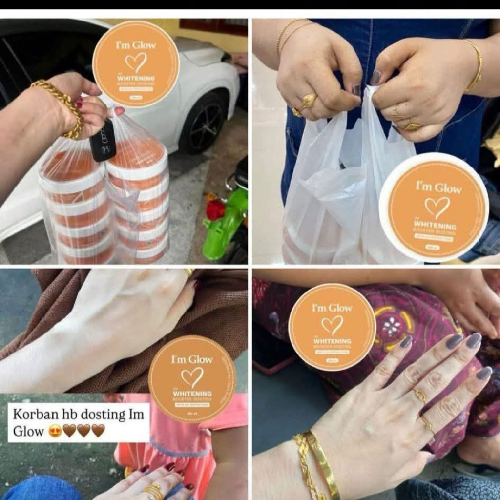 ORIGINAL IM GLOW LOTION/ IM GLOW WHITENING , HB IM GLOW, HAND BODY IM GLOW BPOM