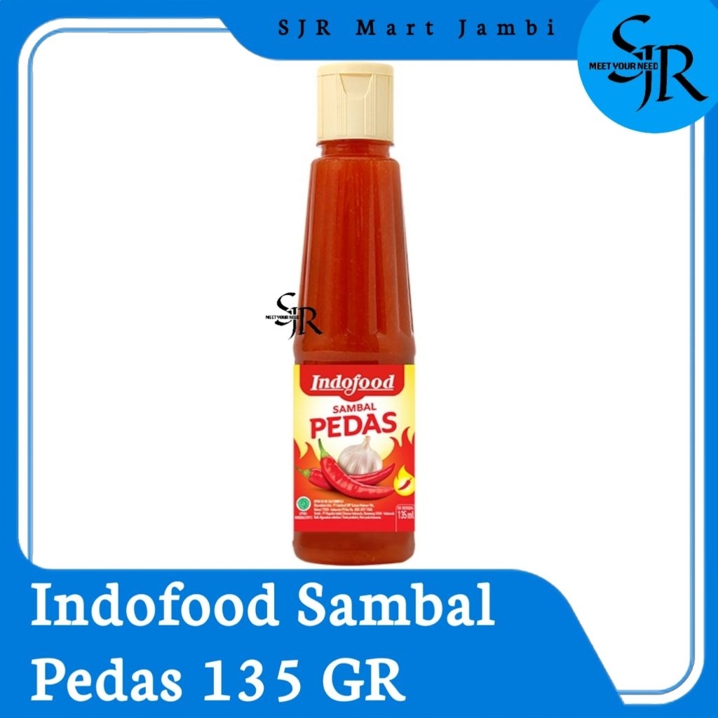 [Saus] Indofood Saus Sambal Pedas | Kemasan Botol