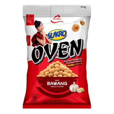 Dua Kelinci Sukro Kacang Oven Bawang 95 g (Harga per-2 pcs)
