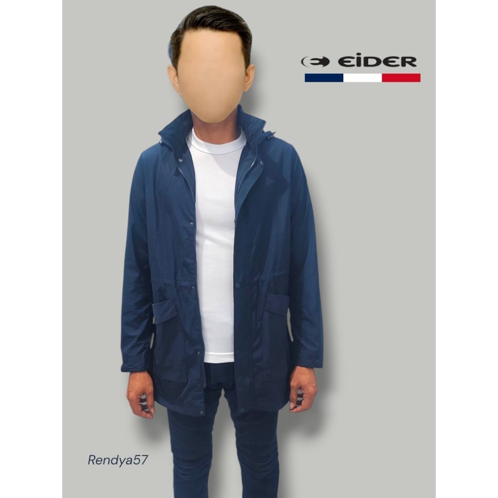 Jaket Outdoor Parka Eider Navy M