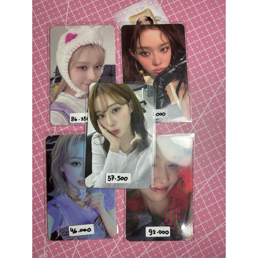 Photocard official Winter Aespa