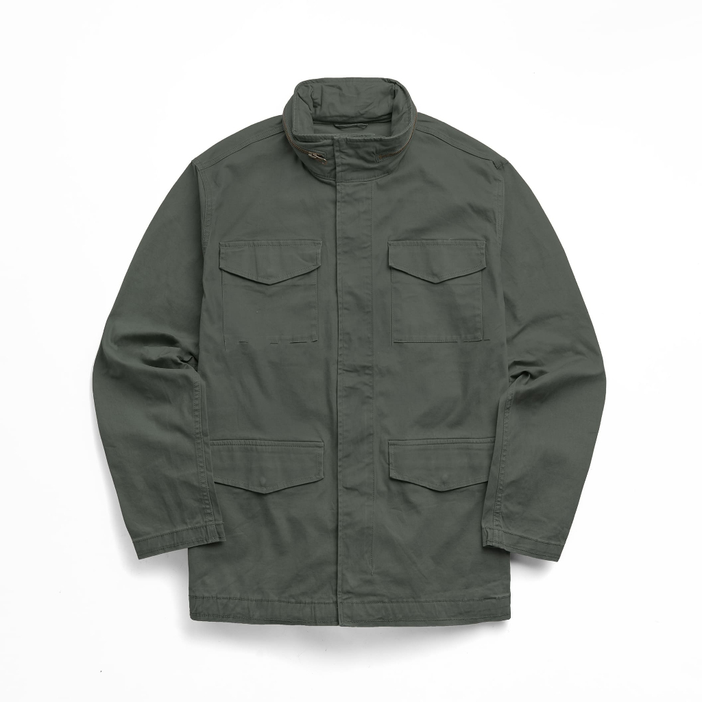 Jacket Parka GRGE Utility Hoodie Olive