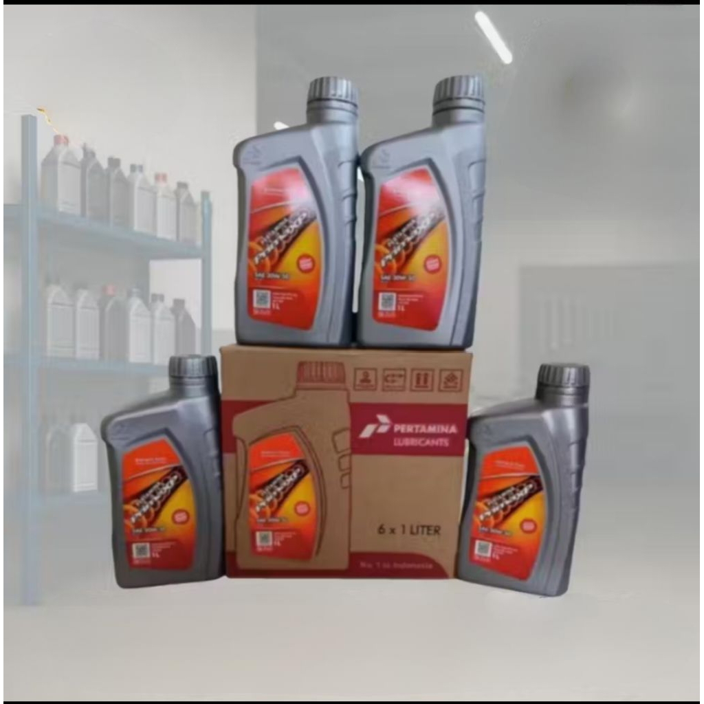 OLI PRIMA XP 1 LITER ( 1 DUS ISI 6 BOTOL ) SAE 20W-50