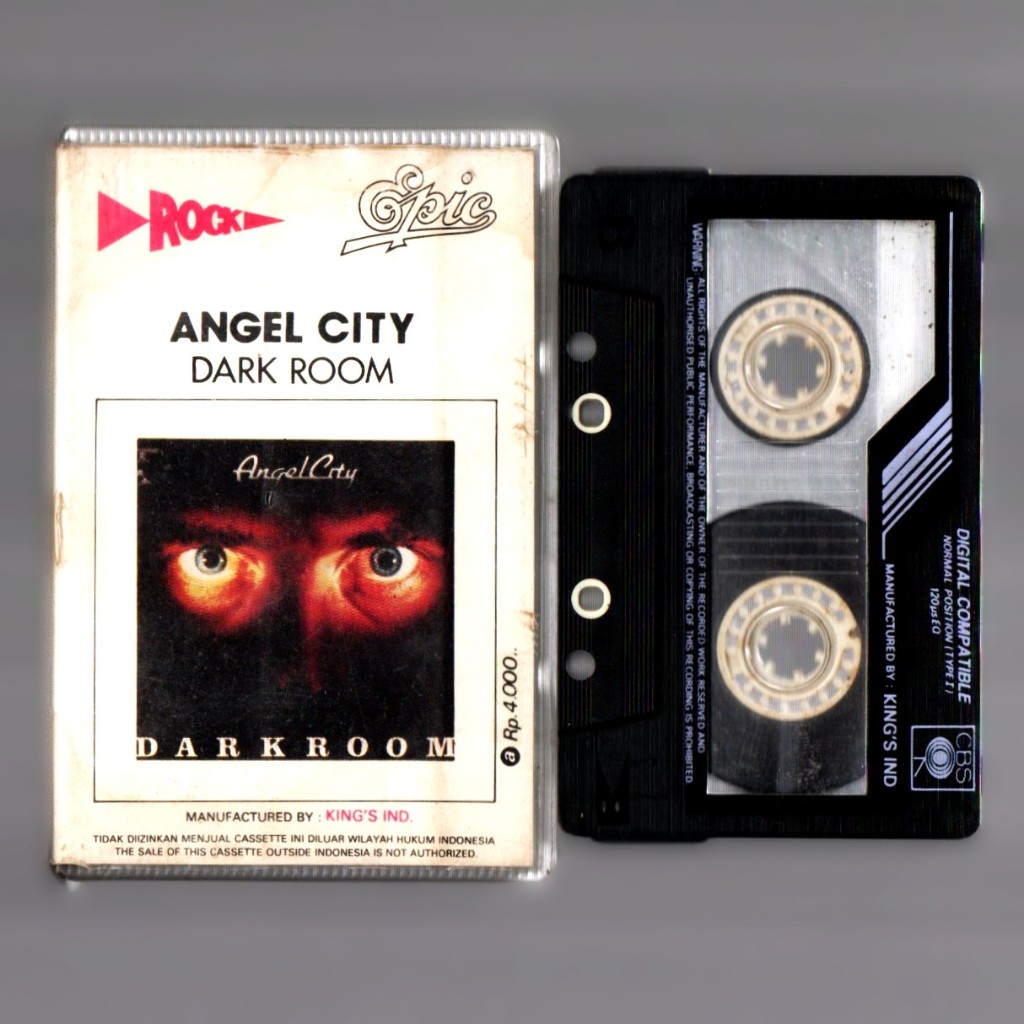 Kaset Pita Band Barat - Angel City // The Angels // Dark Room - Tape Tested