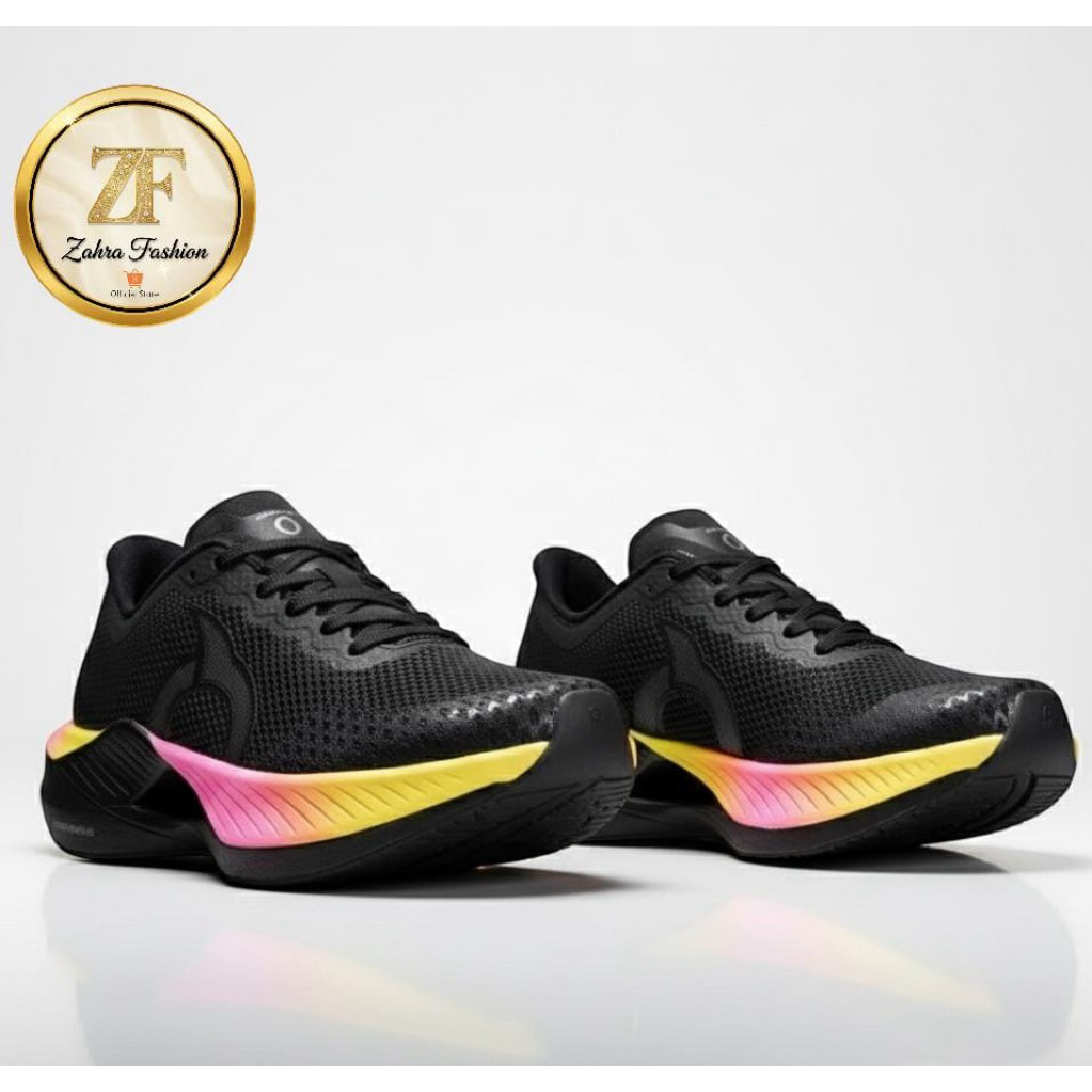 Ortuseight Sepatu Running Hyperglide 3.1 Hitam Pink