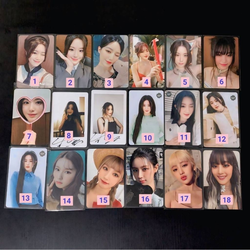 Photocard PC POB (G)I-DLE idle MIYEON MINNIE SHUHUA
