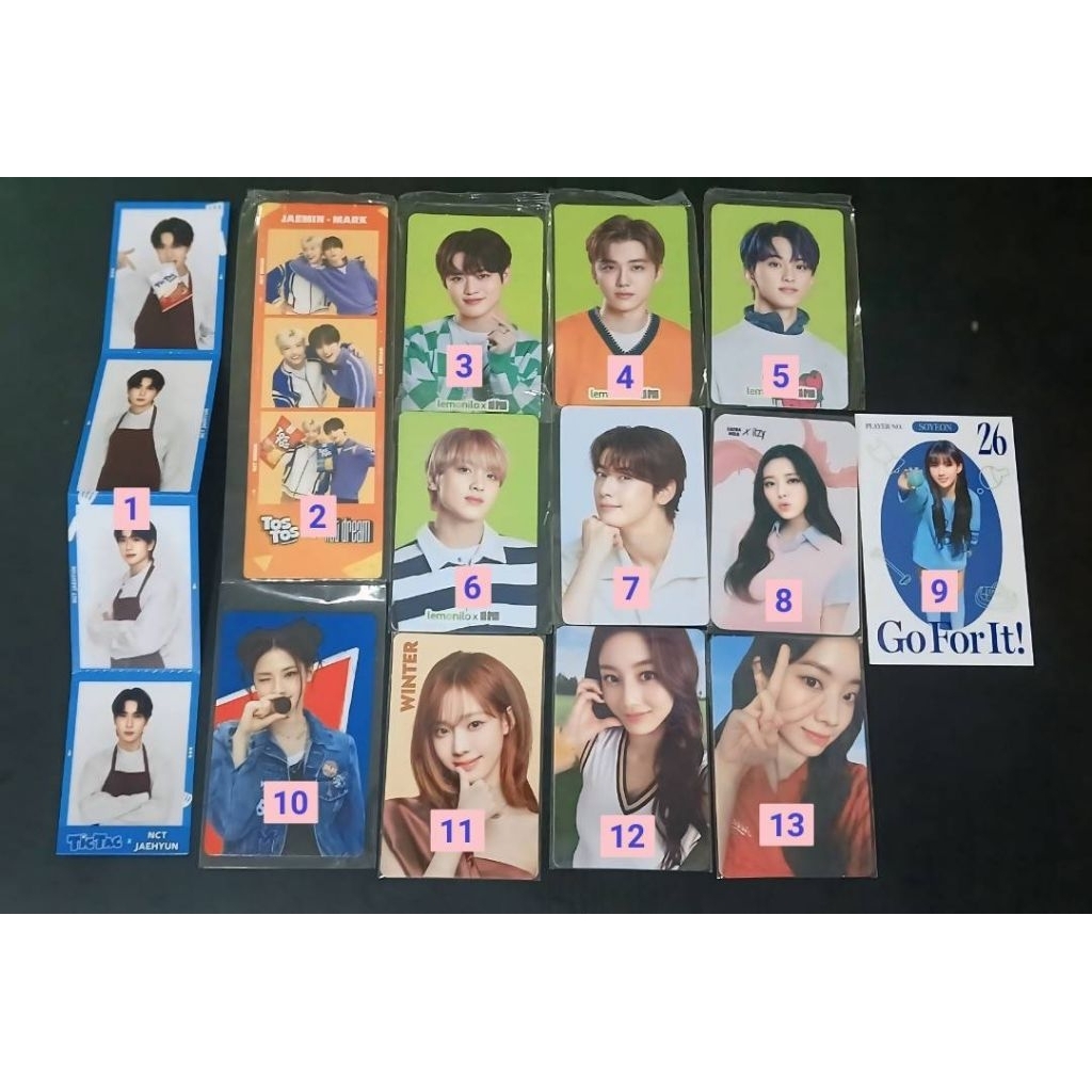 Photocard PC NCT AESPA TWICE ITZY ASTRO BABYMONSTER IDLE SOYEON