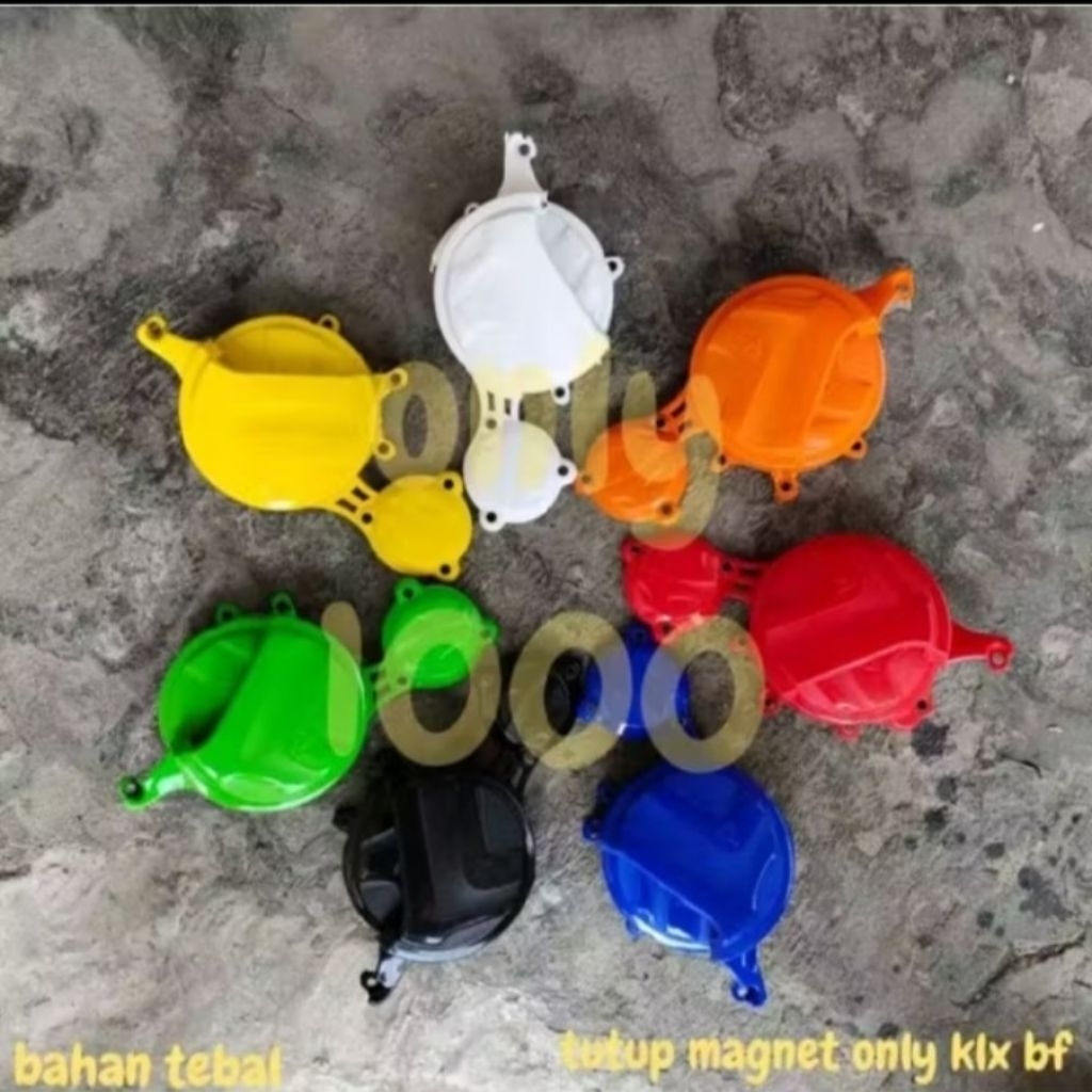 TUTUP MAGNET ONLY KLXBF COVER BLOK MESIN KLX BF SPAREPART ENGINE AKSESORIS TRAIL SUPERMOTO MOTOCROSS