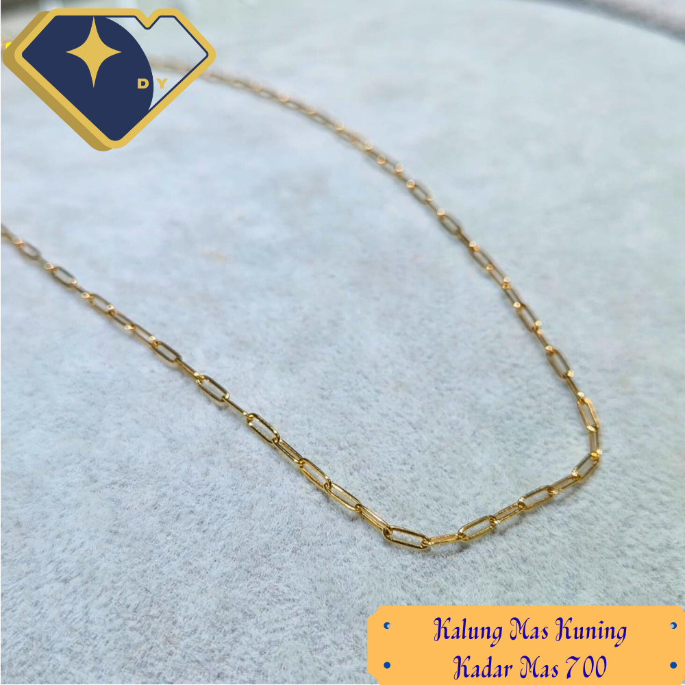 Kalung Rantai mas Kuning Baru 011 Kadar mas 700