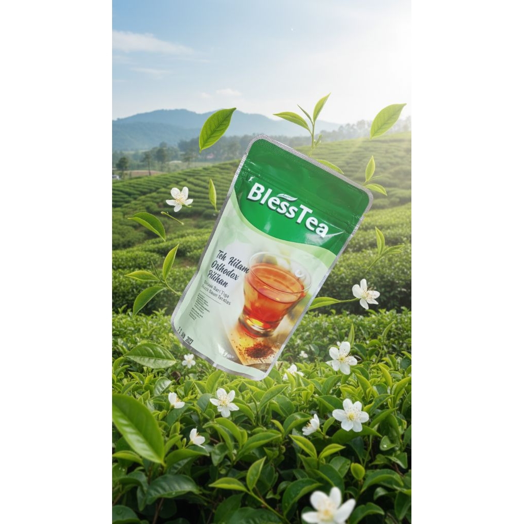 Teh Hitam Blesstea Pouch