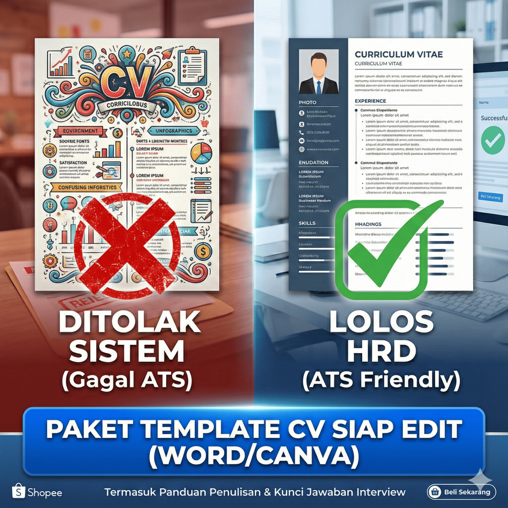 Template CV & Surat Lamaran Kerja (ATS Friendly)