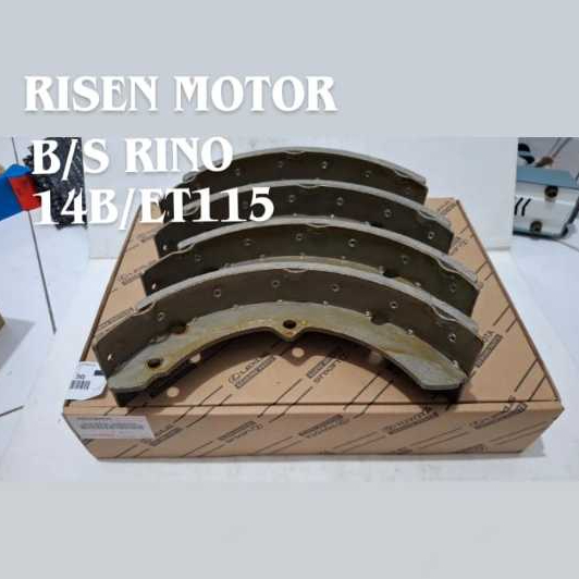 BRAKE SHOE FRONT RINO 14B ET115 KAMPAS REM DEPAN RINO 14B ET115 04495-36050