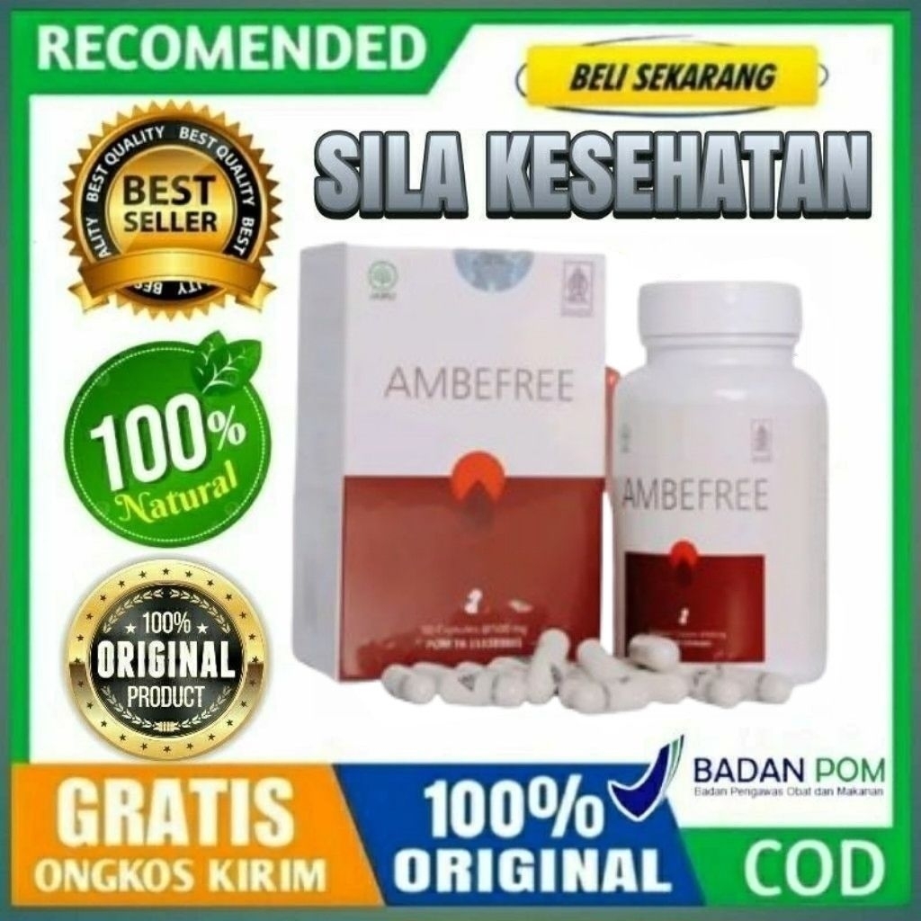 AMBEFREE ORIGINAL ASLI AMBEFREE OBA AMBEIEN WASIR BENGKAK AMAN TERBAIK BPOM